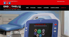 Desktop Screenshot of endothelix.com